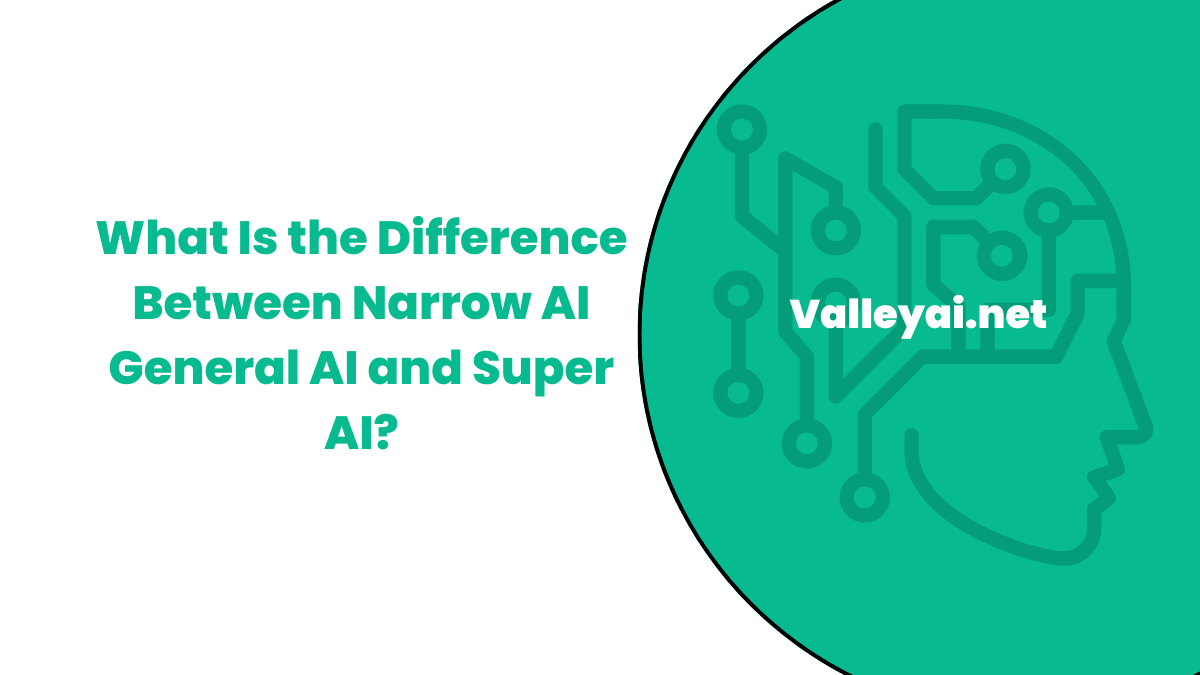 Narrow AI, General AI, and Super AI: What is the Difference?
