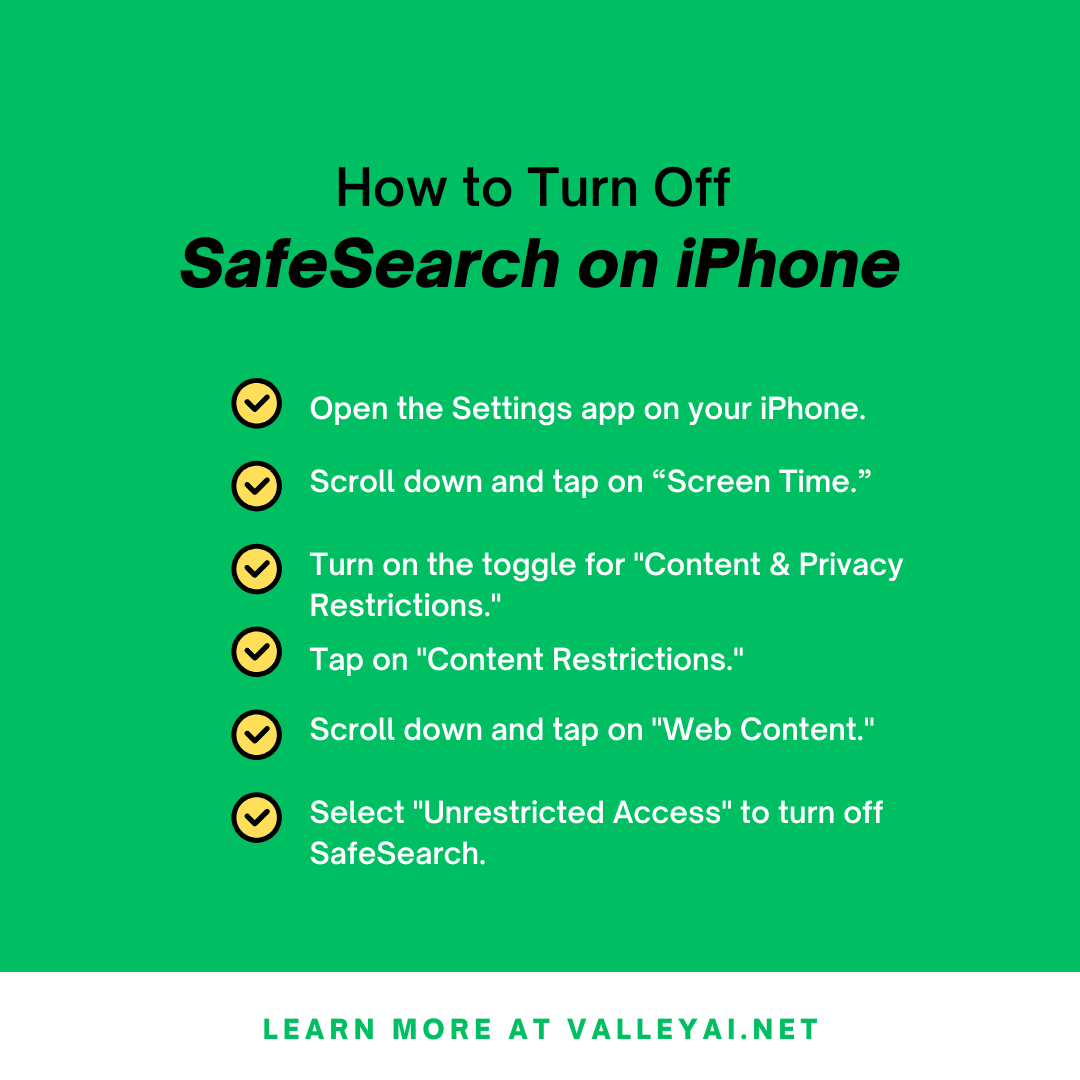 how-to-turn-off-safesearch-on-iphone-a-complete-guide