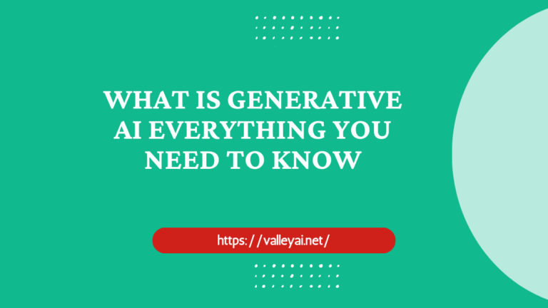 What is generative AI Everything you need to know