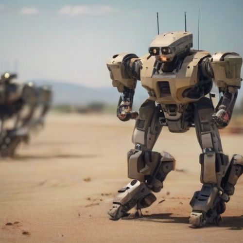 Military Robots: Aiding Defense and Security