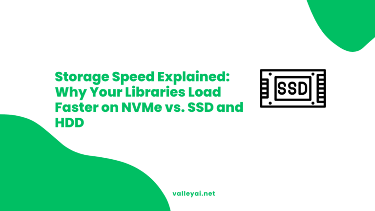 Storage Speed Explained: Why Your Libraries Load Faster on NVMe vs. SSD and HDD