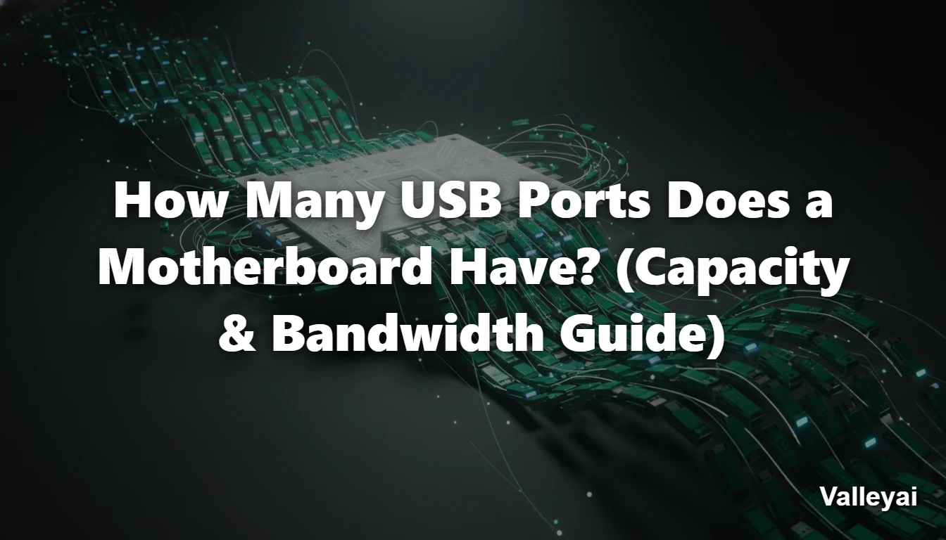 How Many USB Ports Does a Motherboard Have (Capacity & Bandwidth Guide)