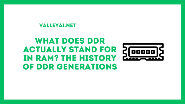 What Does DDR Actually Stand For In RAM? The History of DDR Generations