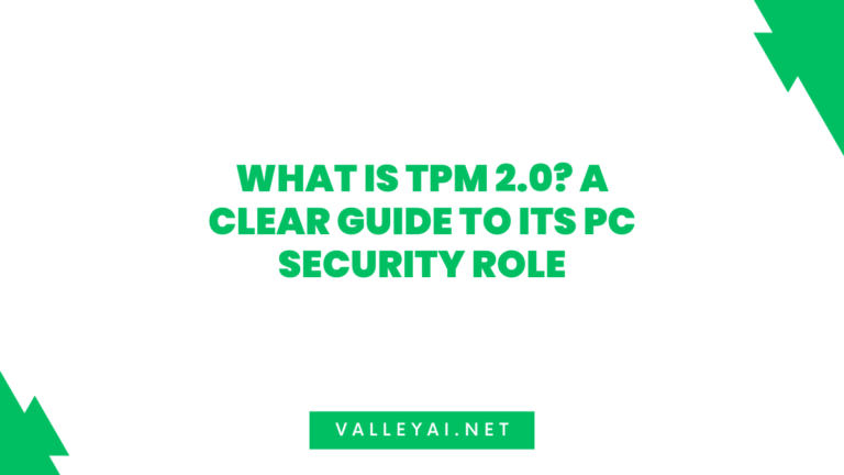 What Is TPM 2.0? A Clear Guide to Its PC Security Role