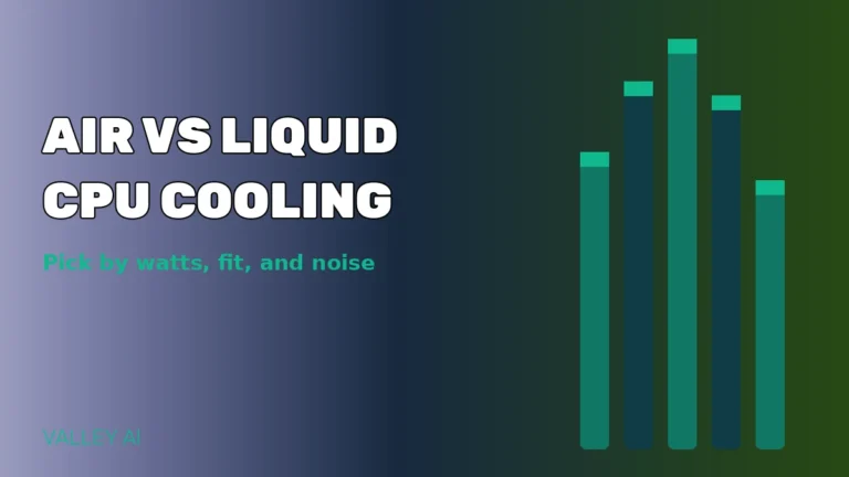 CPU cooling air vs liquid featured image