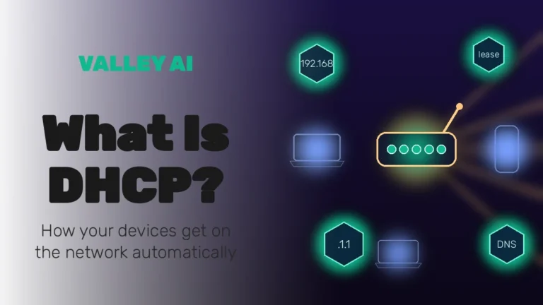 What Is DHCP — how a DHCP server automatically assigns IP addresses to devices joining a network