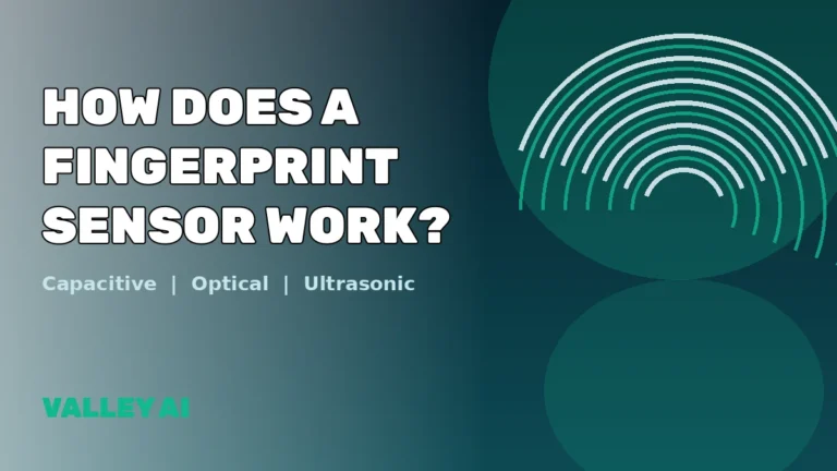 How does a fingerprint sensor work, capacitive optical ultrasonic