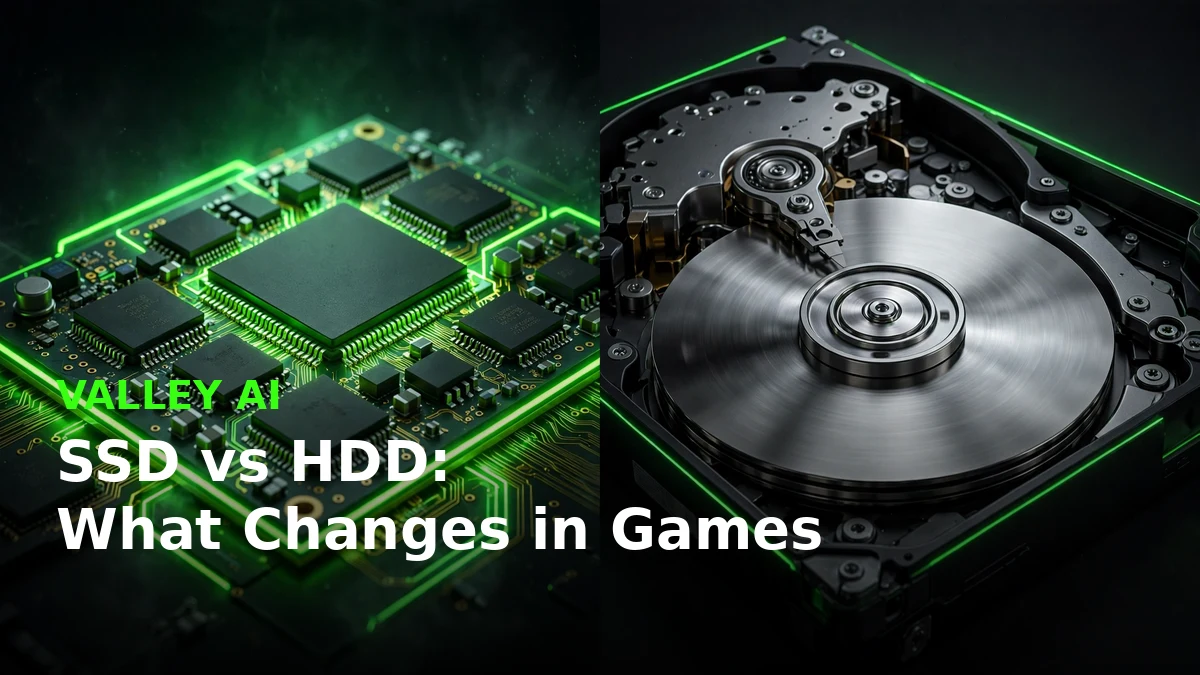 SSD versus HDD gaming comparison