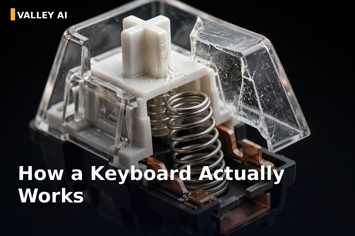 How a Keyboard Actually Works