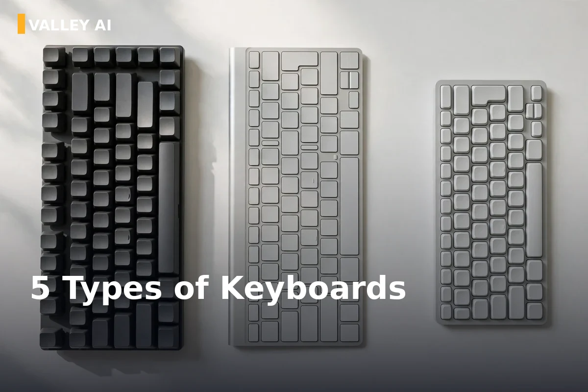 5 Types of Keyboards